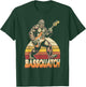 Bassquatch, Retro Bigfoot Bass Guitar Sasquatch T-Shirt - T-Shirt | Forest
