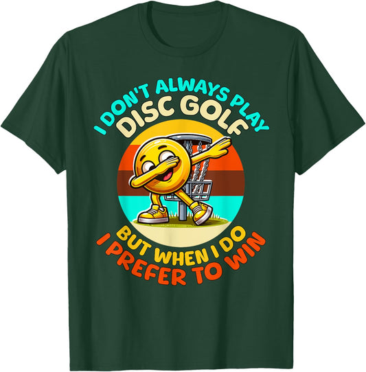 Disc Golf Player Disc Golf T-Shirt - T-Shirt | Forest