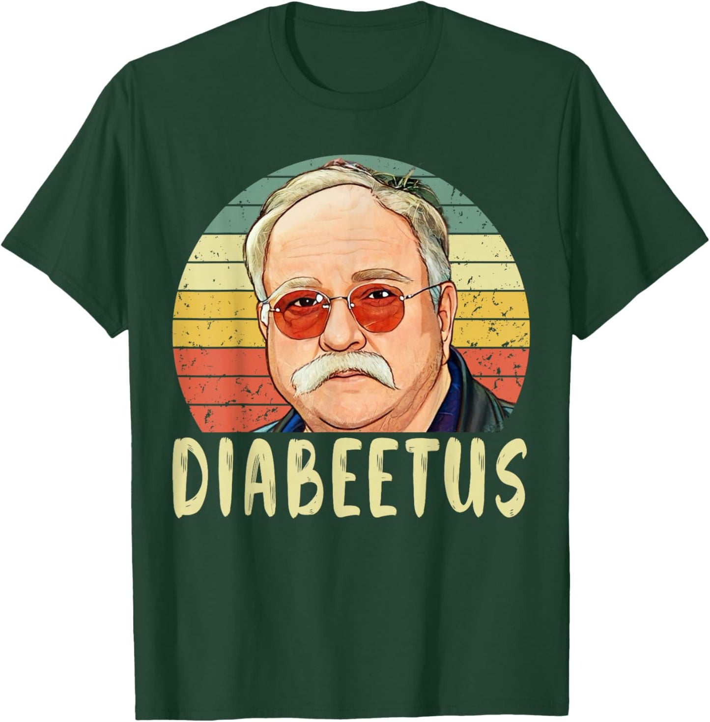 Funny Diabetic Diabetes Type 1 2 Awareness Pancreas Humor T-Shirt - T-Shirt | Forest