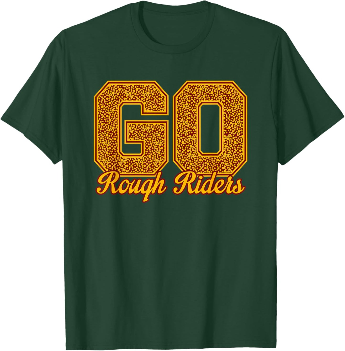 Roosevelt Rough Riders GO! School Pride T-Shirt - T-Shirt | Forest