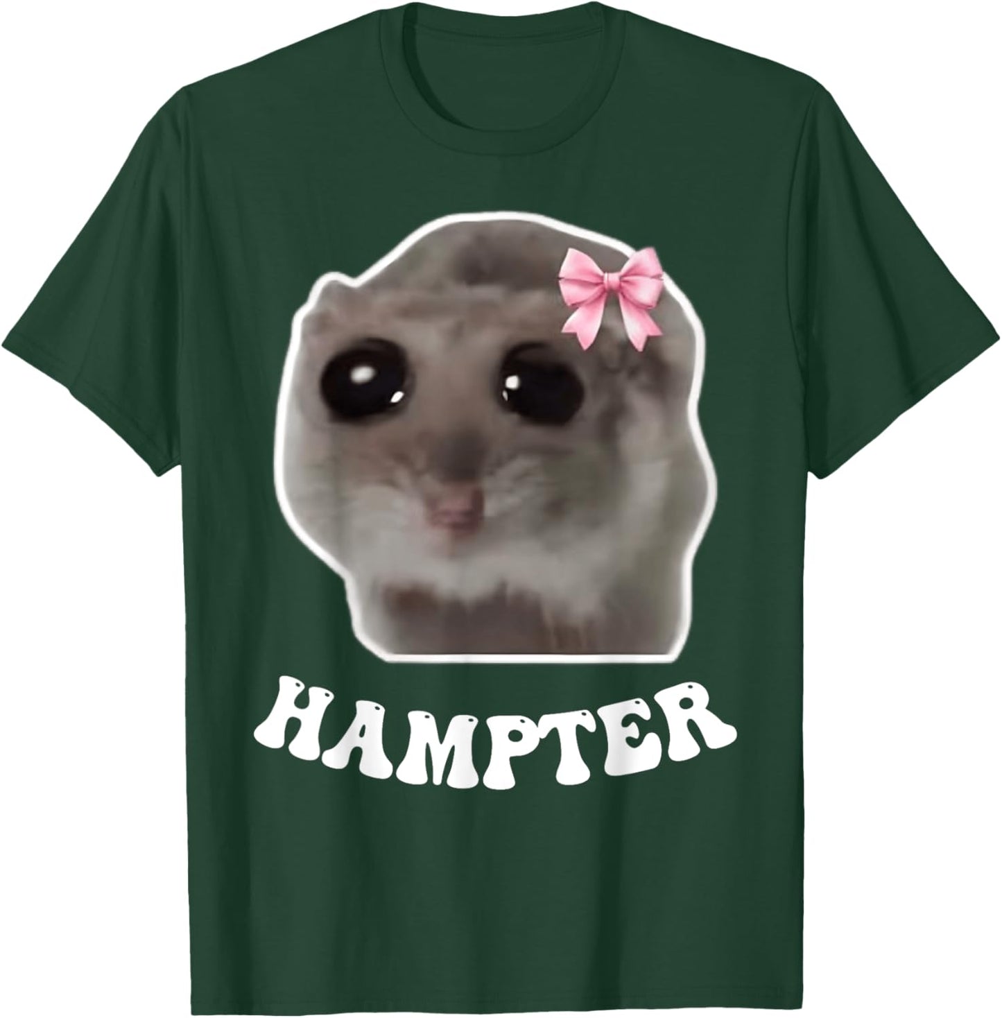Hampter Sad Hamster Meme Hamster Lover Oddly Specific Memes T-Shirt - T-Shirt | Forest