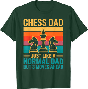 Chess Dad, Chess Player , Father T-Shirt - T-Shirt | Forest