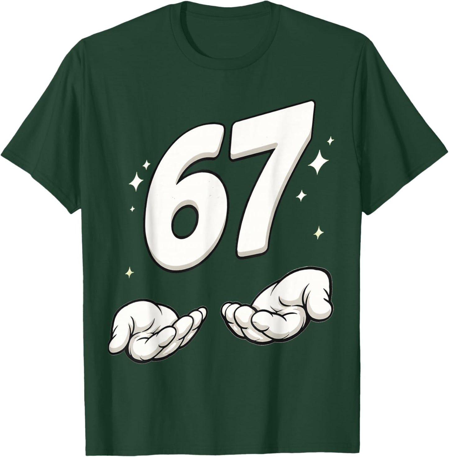 67 Design Shirt – Funny Number 67 and Children's T-Shirt - T-Shirt | Forest