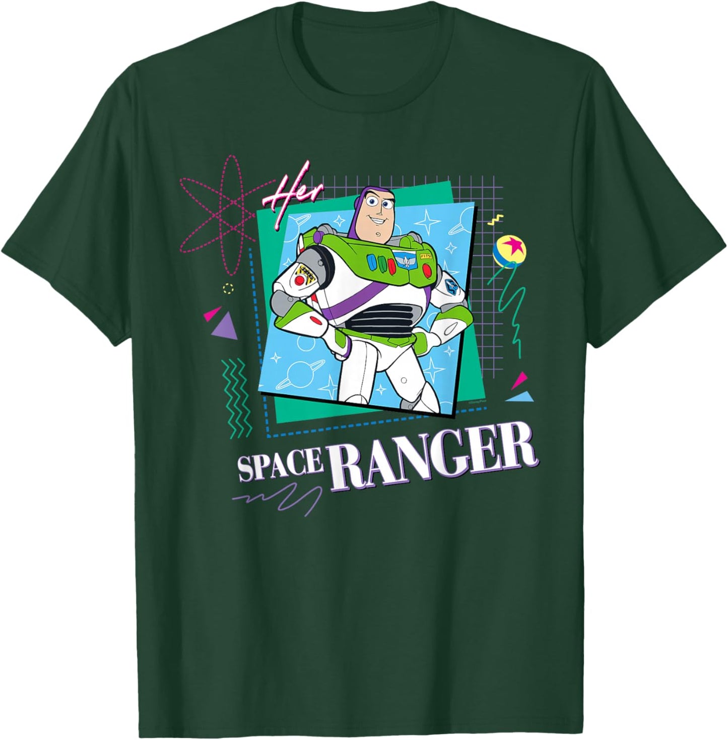 Disney & Pixar’s Toy Story Couples Matching Her Space Ranger T-Shirt - T-Shirt | Forest