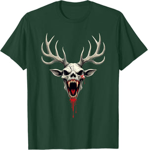 Wendigo Cryptid Creature Forest Demon Mythical Horror Legend T-Shirt - T-Shirt | Forest
