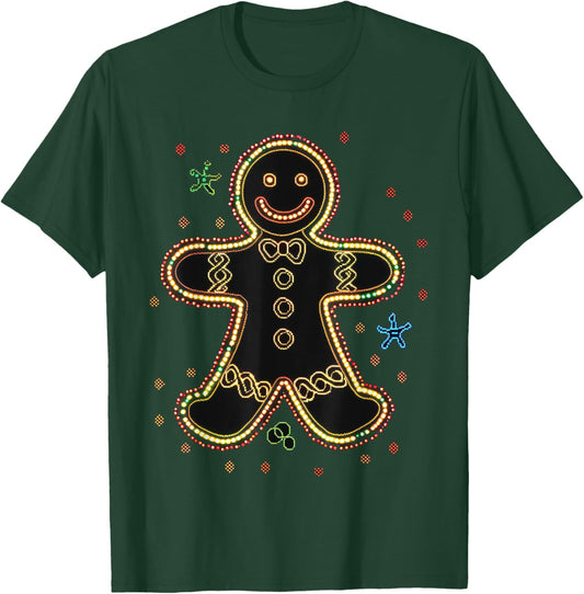 Gingerbread Christmas Motif X-Mas Family Gingerbread T-Shirt - T-Shirt | Forest
