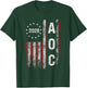 AOC Alexandria Ocasio Cortez 2028 For President Election T-Shirt - T-Shirt | Forest