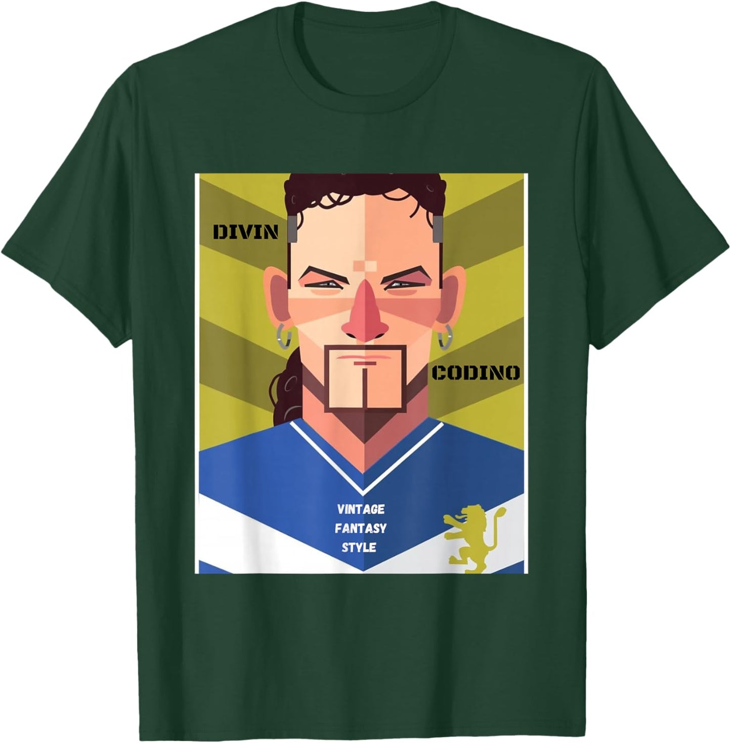 Divin Codino Roberto Baggio T-Shirt - T-Shirt | Forest