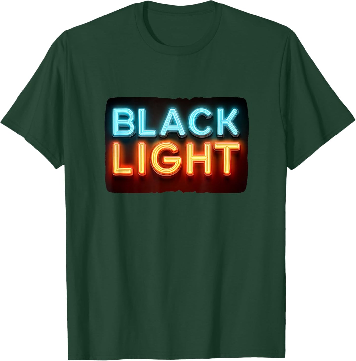 Cool Black Light Statement Costume for Boys and Girls T-Shirt - T-Shirt | Forest