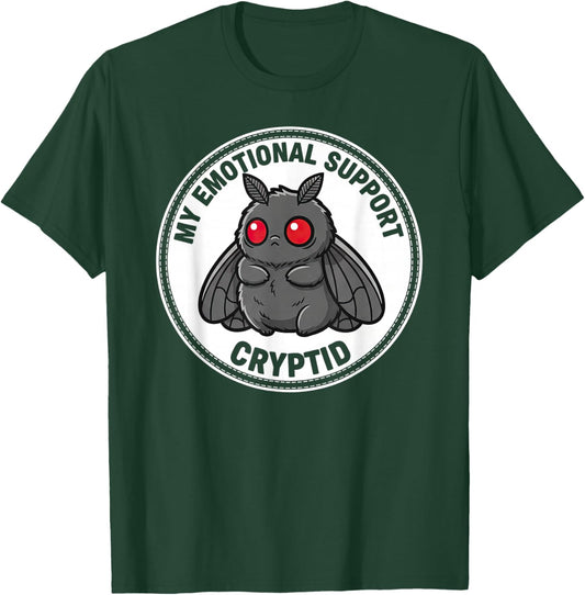 Cute Mothman My Comfort Cryptid T-Shirt - T-Shirt | Forest