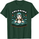 Female Swimmer Chlorine is My Perfume Funny Swimming Girls T-Shirt - T-Shirt | Forest