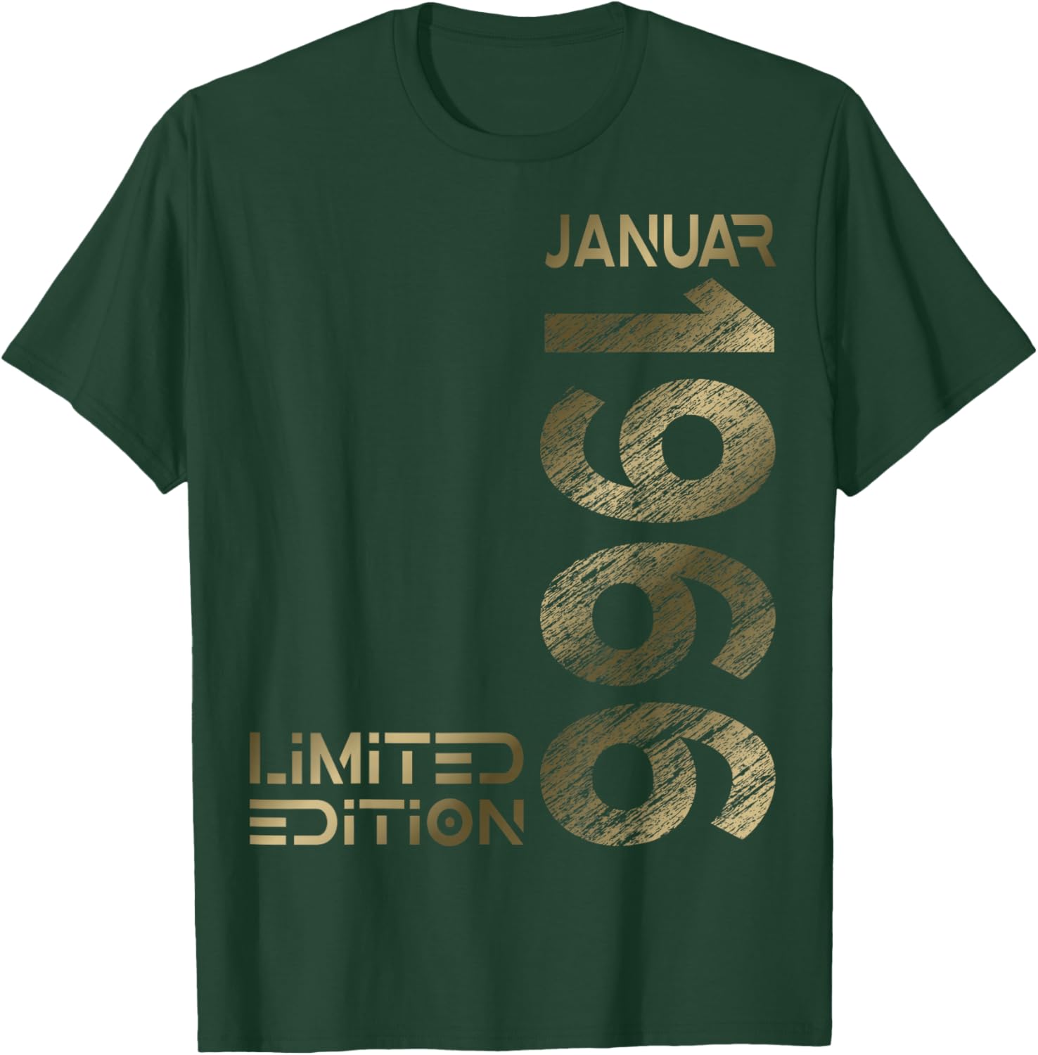 January 1966 Man Woman 60th Birthday Limited Edition T-Shirt - T-Shirt | Forest