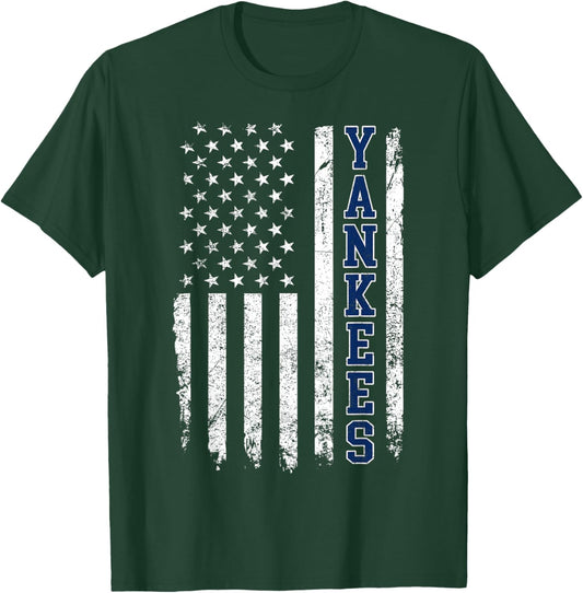 Yankee US Flag T-Shirt - T-Shirt | Forest