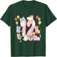 12 Years Old Cat Lover Birthday Party 12th Birthday Cat Them T-Shirt - T-Shirt | Forest