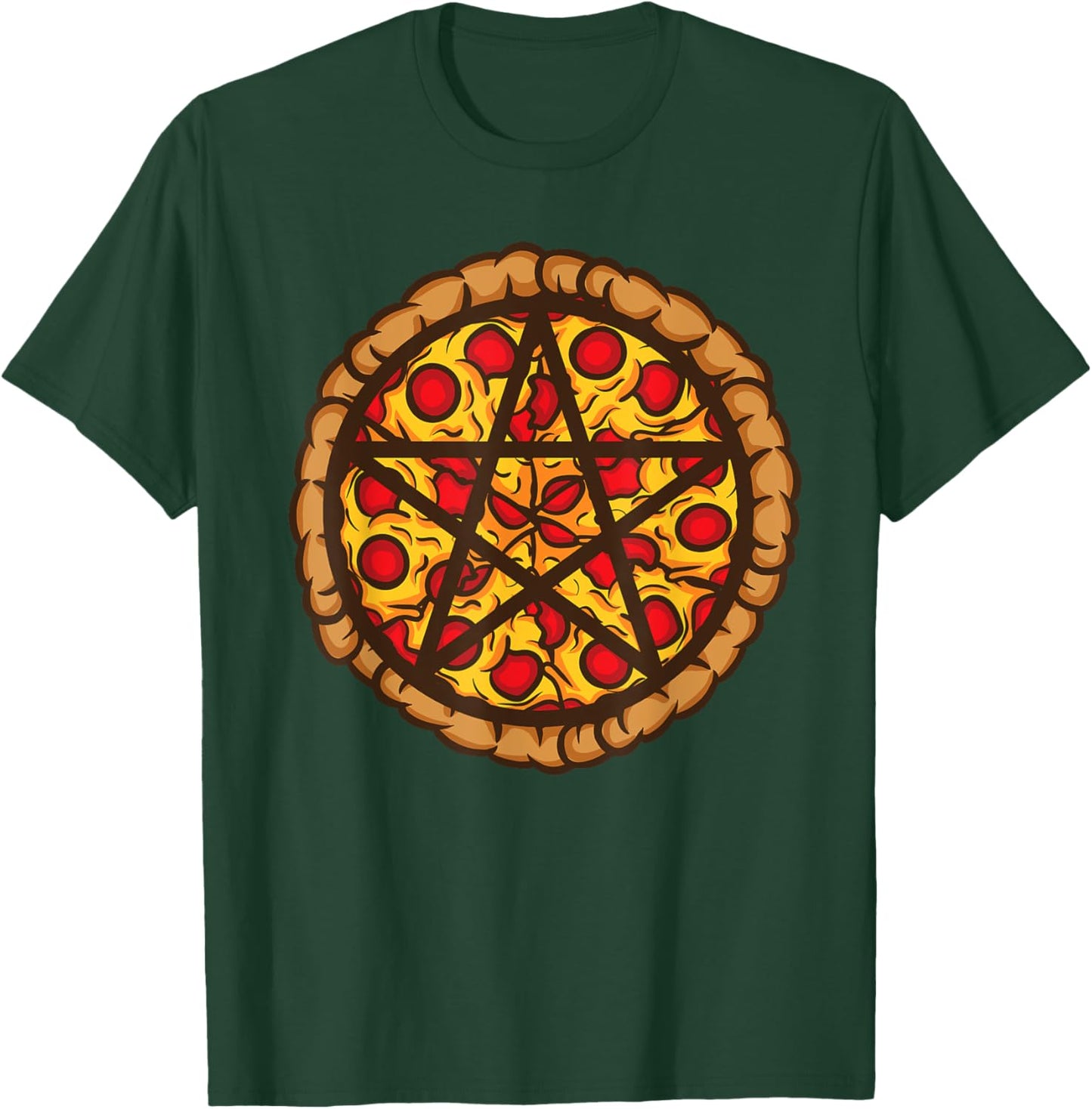Pizza Design Women Italian Restaurant Pizza Lover T-Shirt - T-Shirt | Forest