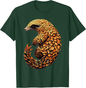 Pangolin Schuppentier Tannenzapfentier Liebe Süße Pangoline T-Shirt - T-Shirt | Forest