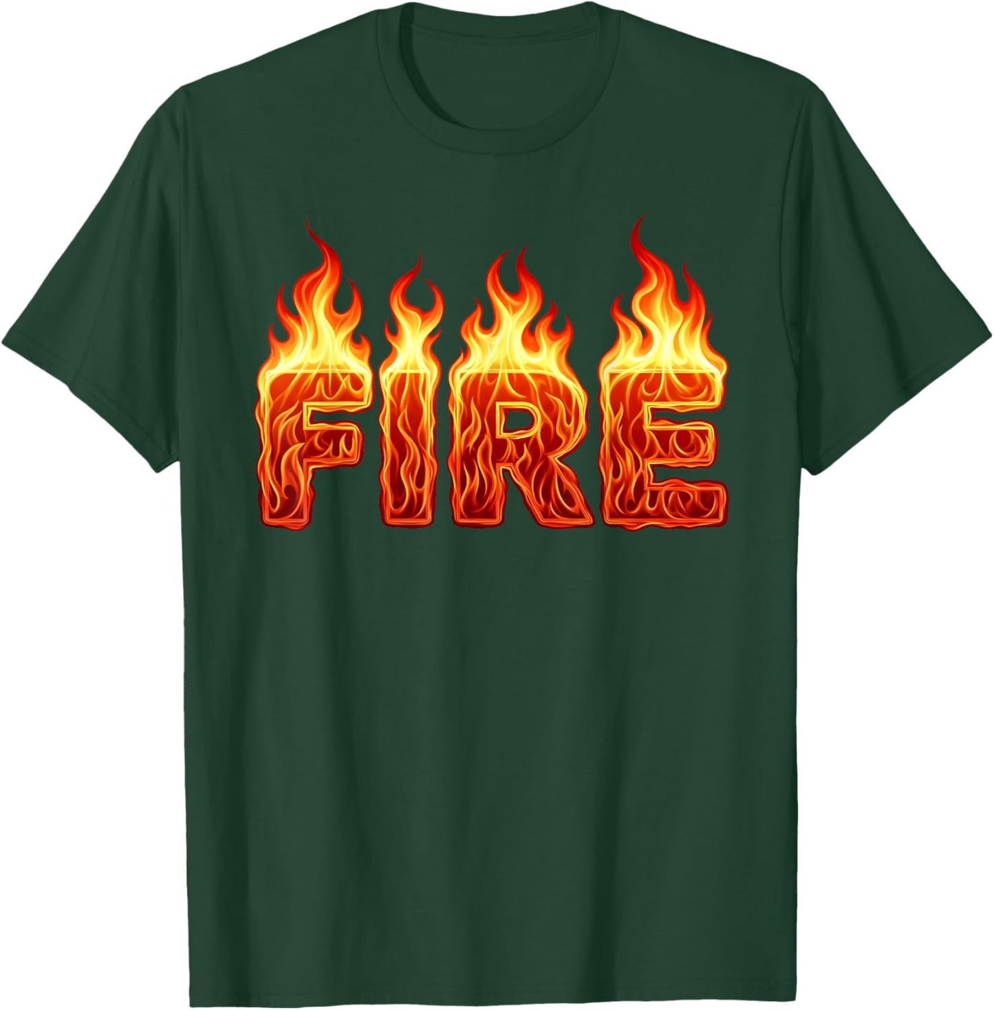 Fire and Ice DIY Lazy Halloween Costumes Men Women Kids T-Shirt - T-Shirt | Forest