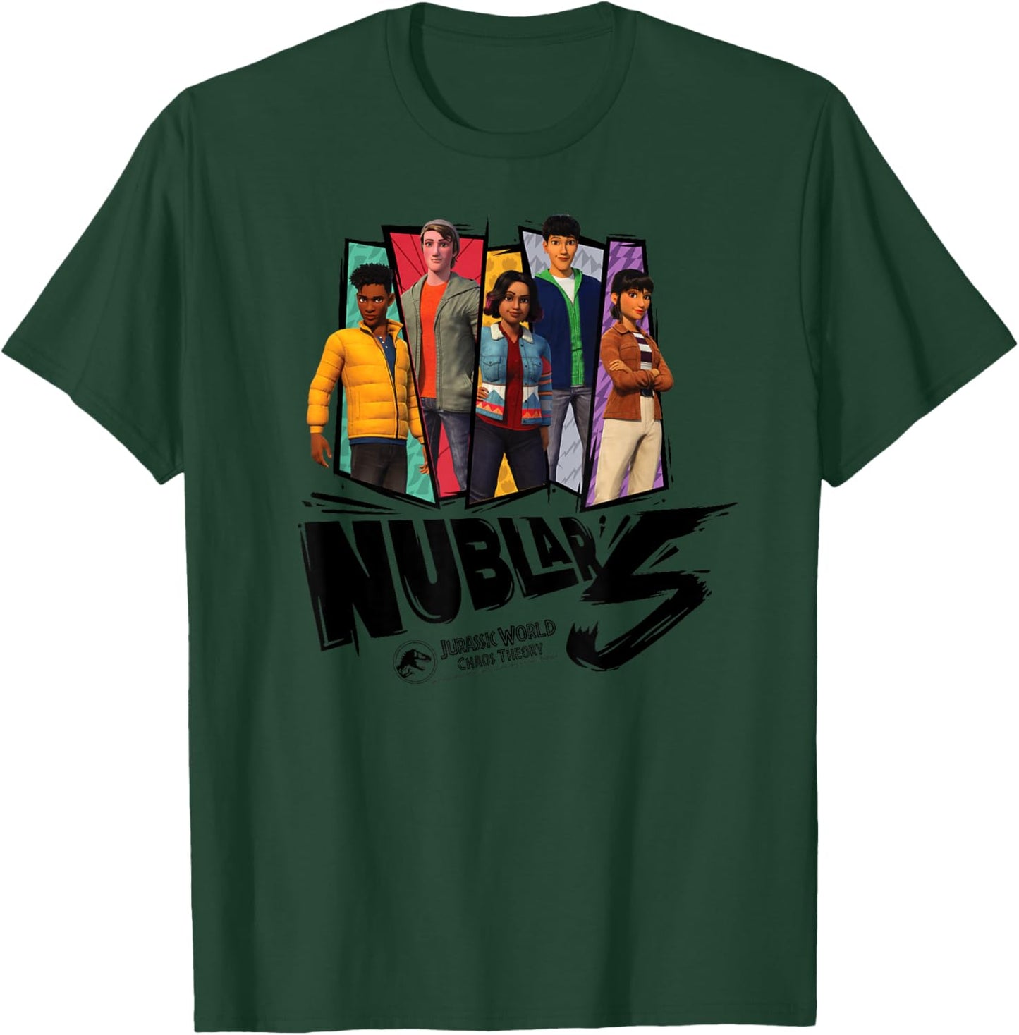 Jurassic World: Chaos Theory Nublar 5 T-Shirt - T-Shirt | Forest