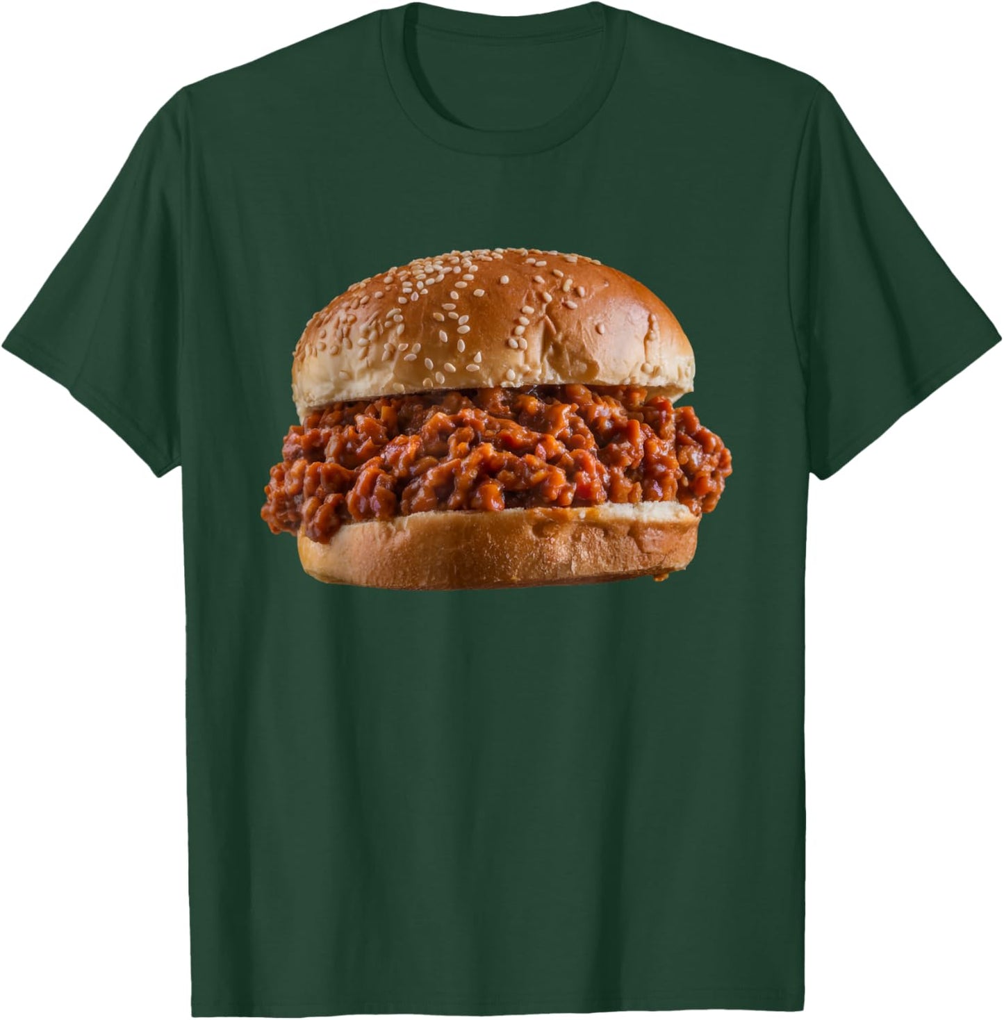 Funny Sloppy Joe Sandwich LunchLady Food Halloween Costume T-Shirt - T-Shirt | Forest