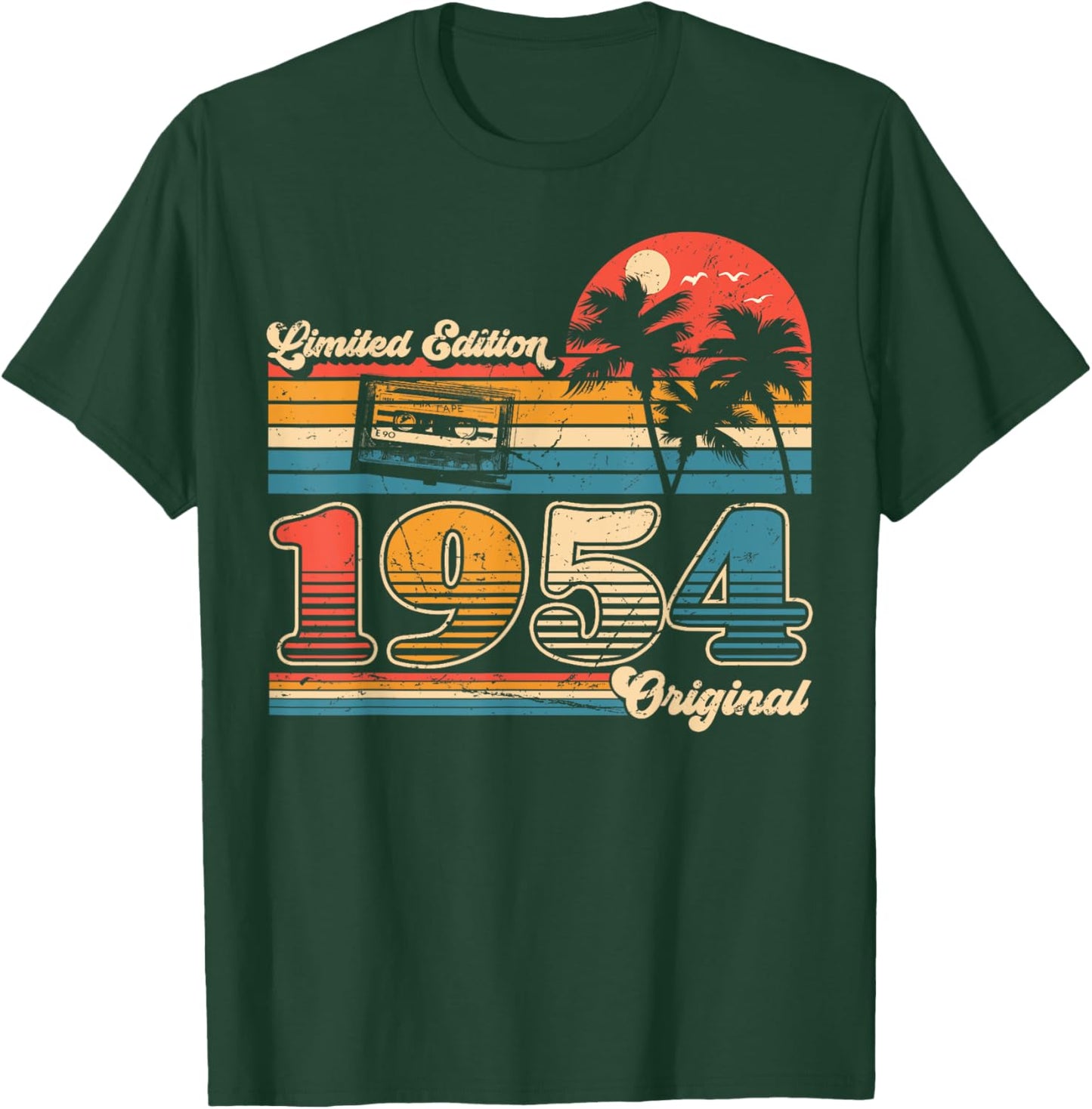 Original 1954 Vintage Anniversaire ancie Pour Hommes Femmes T-Shirt - T-Shirt | Forest