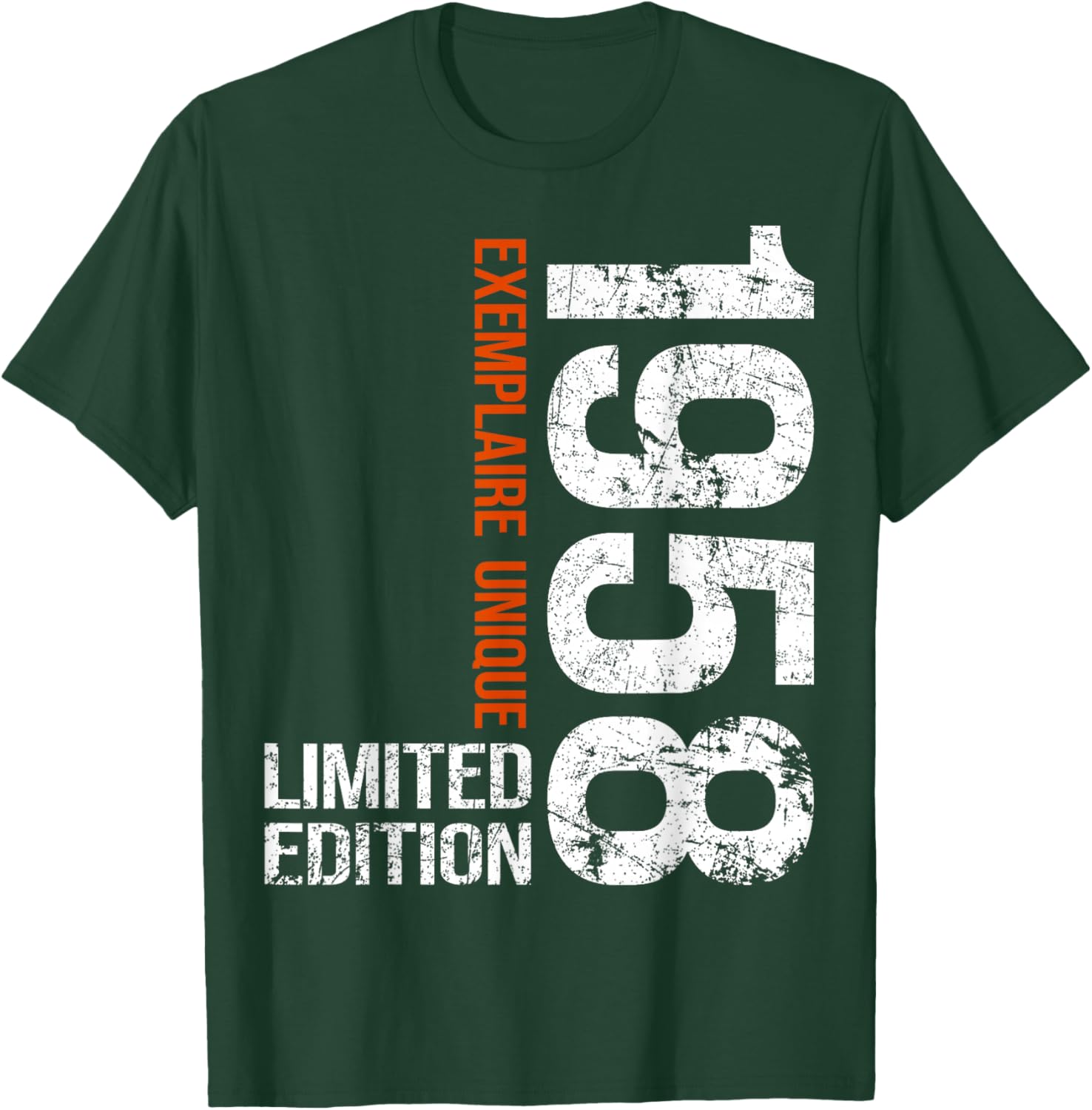 67th Birthday 1958 Vintage 67 Years Men Women T-Shirt - T-Shirt | Forest
