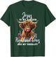 Highland Cow Jesus Christian Religious Highland Cow T-Shirt - T-Shirt | Forest