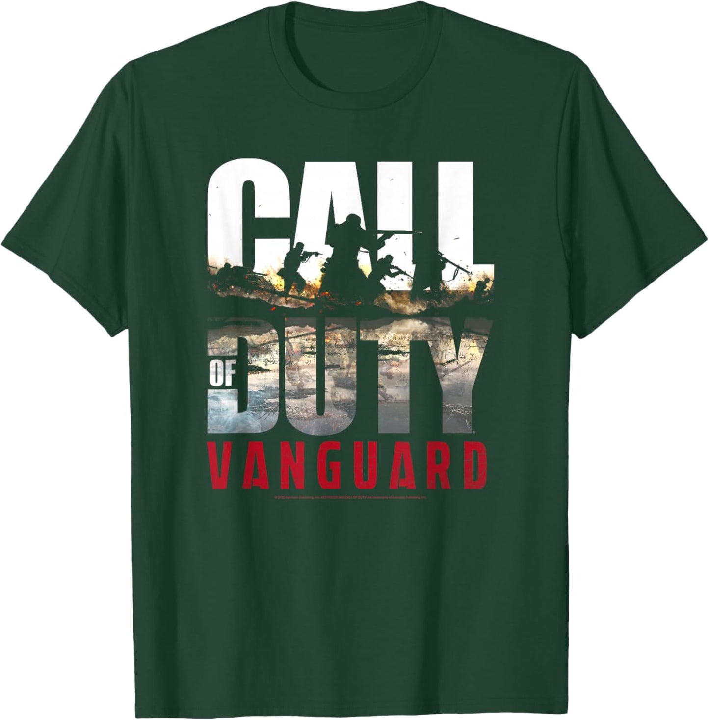 Call of Duty Vanguard Main Poster Video Game T-Shirt - T-Shirt | Forest