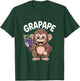Grapape Grape Monkey Cartoon Cute Funny Ape T-Shirt - T-Shirt | Forest