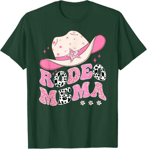 Rodeo Mema Pink CowGirl 1St Birthday Family Matching T-Shirt - T-Shirt | Forest