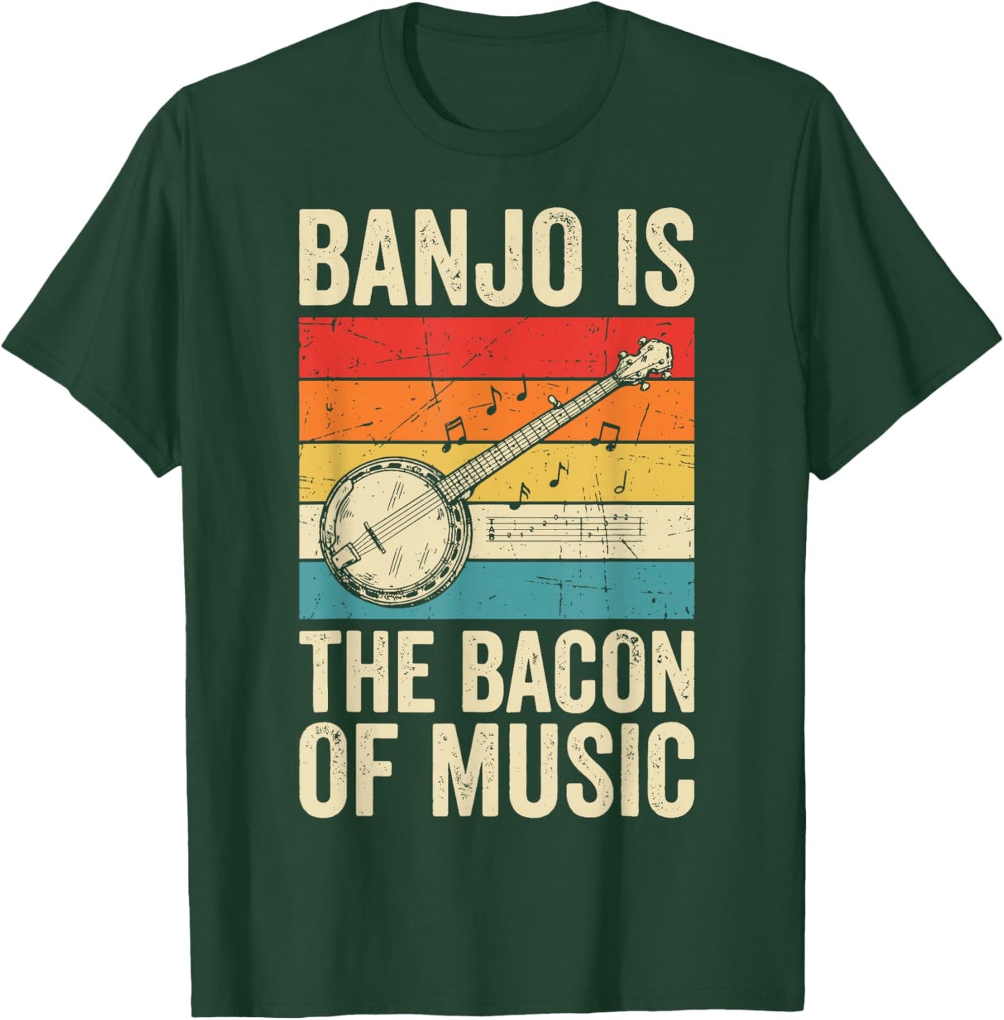 Banjo is The Bacon of Music T-Shirt - T-Shirt | Forest