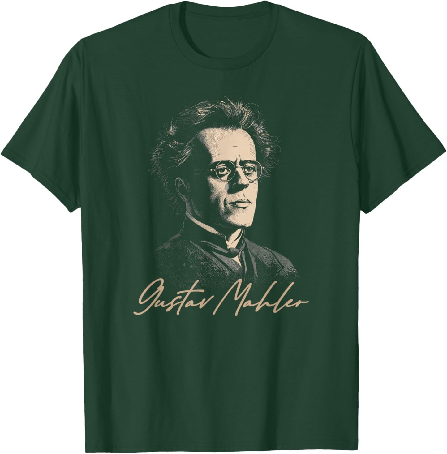 Gustav Mahler Musician Symphony Composer T-Shirt - T-Shirt | Forest
