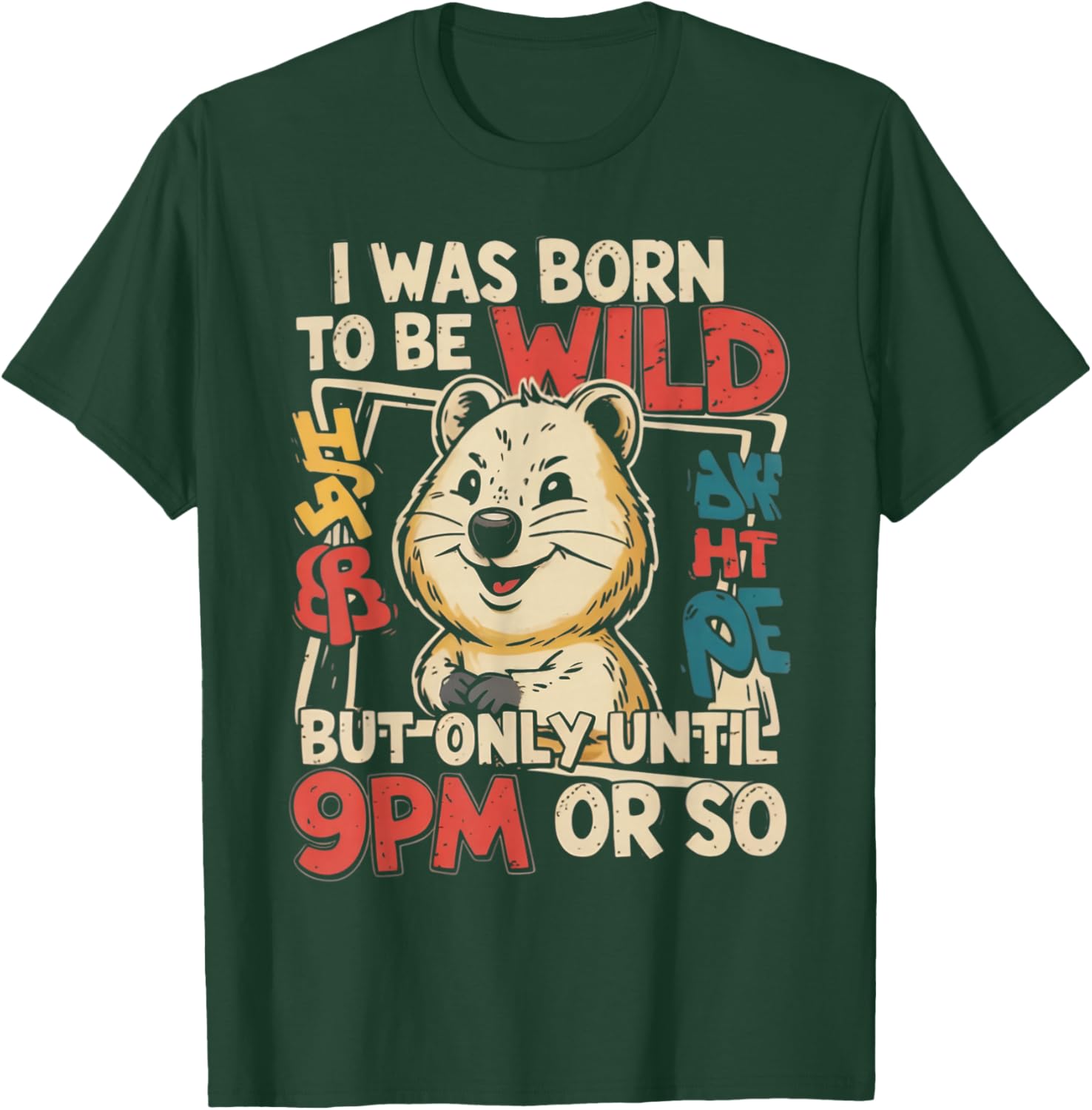 Quokkas Make Happy Australian Quokkas Happy Animal Quokka T-Shirt - T-Shirt | Forest