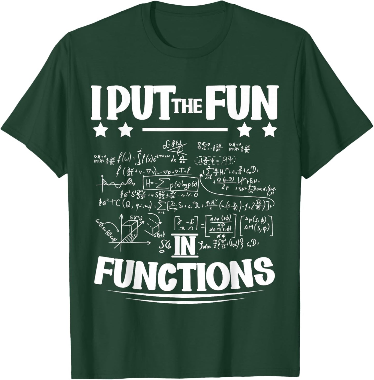 Funny Math Teacher Joke Teaching Math T-Shirt - T-Shirt | Forest