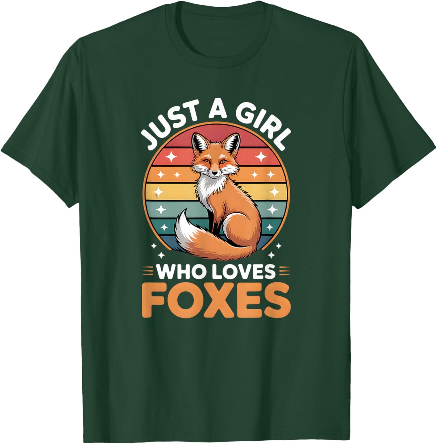 Girls Fox T-Shirt - T-Shirt | Forest