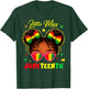 Miss Juneteenth African June 19th Afro Women Youth Toddler T-Shirt - T-Shirt | Forest