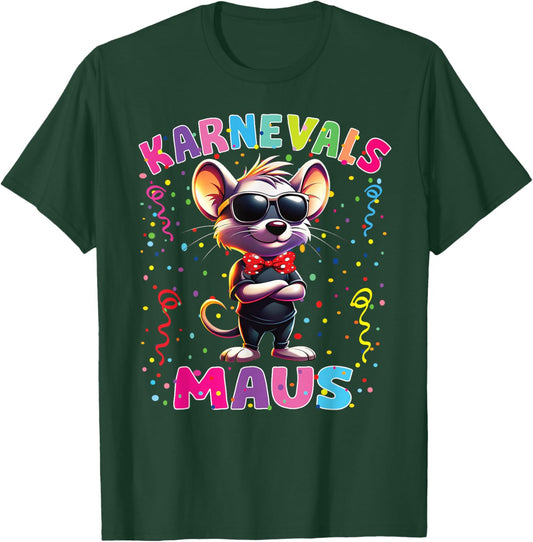 Carnival Mouse Girls' Carnival Costume Confetti T-Shirt - T-Shirt | Forest