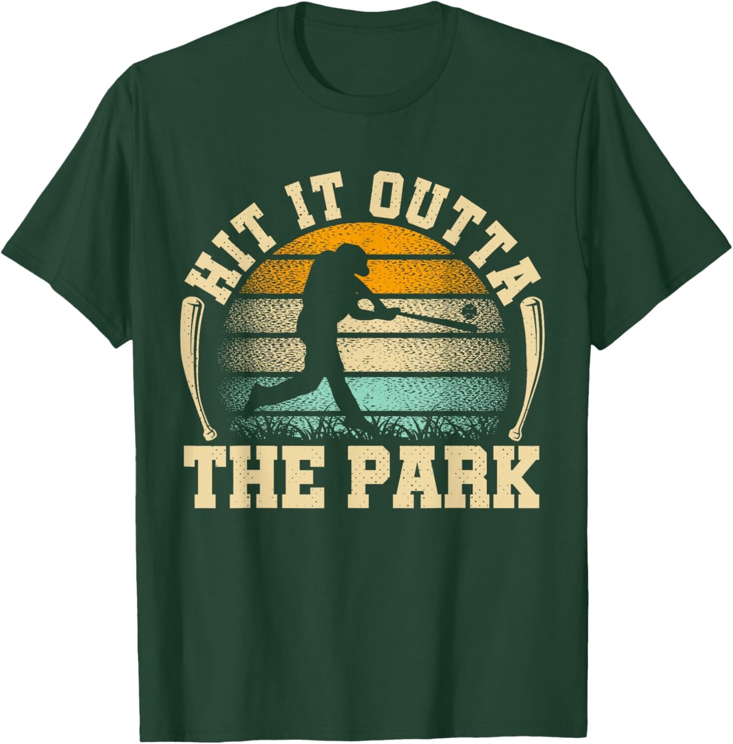 Hit It Outta The Park T-Shirt - T-Shirt | Forest