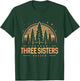 Three Sisters | Three Sisters Oregon | Three Sisters OR T-Shirt - T-Shirt | Forest