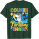 Funny Cousin Of The Shark Birthday Animal Lover Boys Girls T-Shirt - T-Shirt | Forest