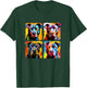 Staffordshire Bull Terrier Pop Art Colorful Drawing Staffie T-Shirt - T-Shirt | Forest