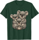 Koala mit Familie | Süßer Koalabär mit Koala Mama & Papa T-Shirt - T-Shirt | Forest