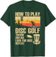 Disc Golf Design Women Disc Golfer Disc Golf Player T-Shirt - T-Shirt | Forest