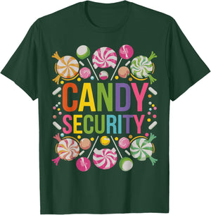 Candy Security Candyland Halloween Costume Kids Teens Adult T-Shirt - T-Shirt | Forest
