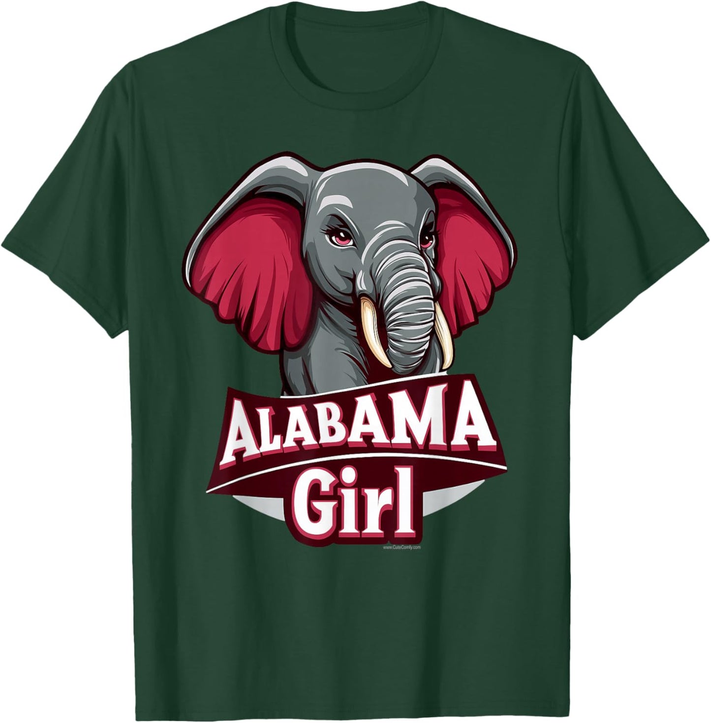 Alabama Cute Girls Fun Souvenir T-Shirt - T-Shirt | Forest