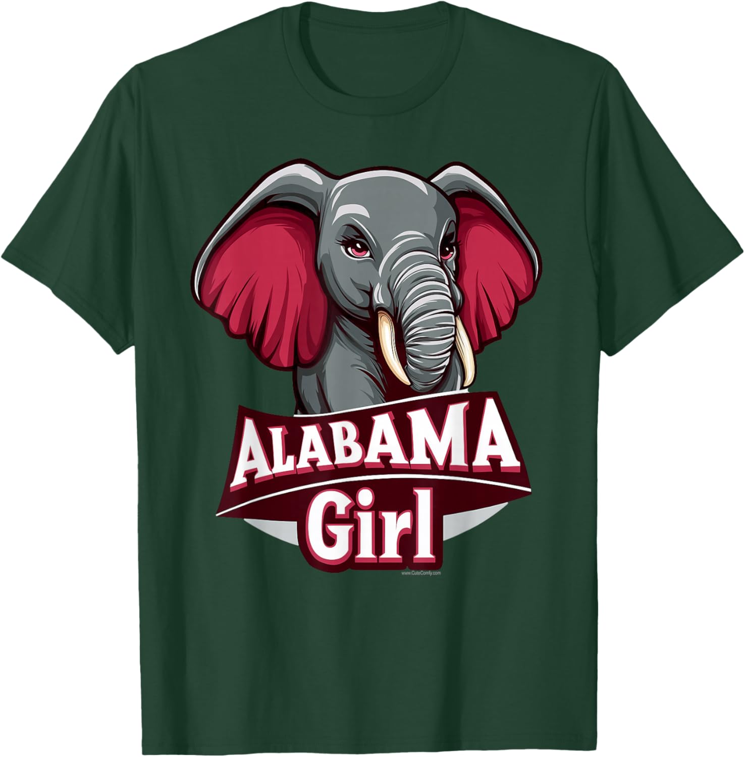 Alabama Cute Girls Fun Souvenir T-Shirt - T-Shirt | Forest
