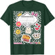 Composition Notebook Costume Matching Group Halloween School T-Shirt - T-Shirt | Forest