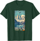 Vintage Torres del Paine National Park: Towers and Condor T-Shirt - T-Shirt | Forest