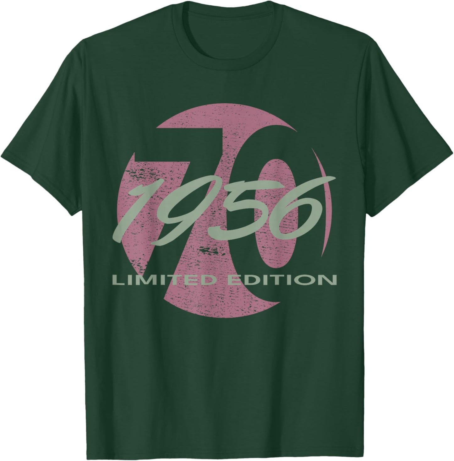 70. Geburtstag Mann Frau 70 Jahre 1956 Lustig Geschenk T-Shirt - T-Shirt | Forest