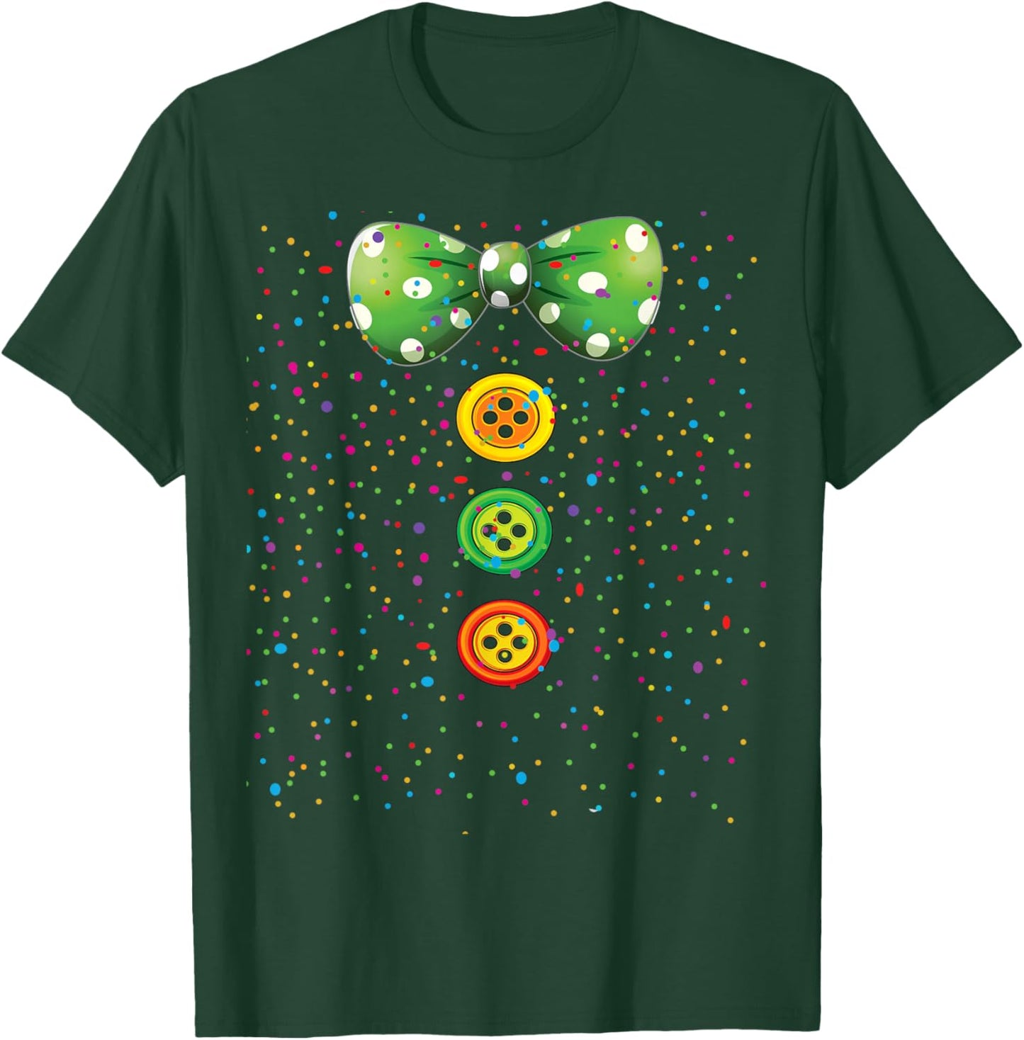 Clown Carnival Costume Clown Costume Clown Fancy Dress Confetti T-Shirt - T-Shirt | Forest
