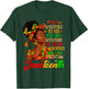 Juneteenth I am The Storm Black Women Black History Month T-Shirt - T-Shirt | Forest